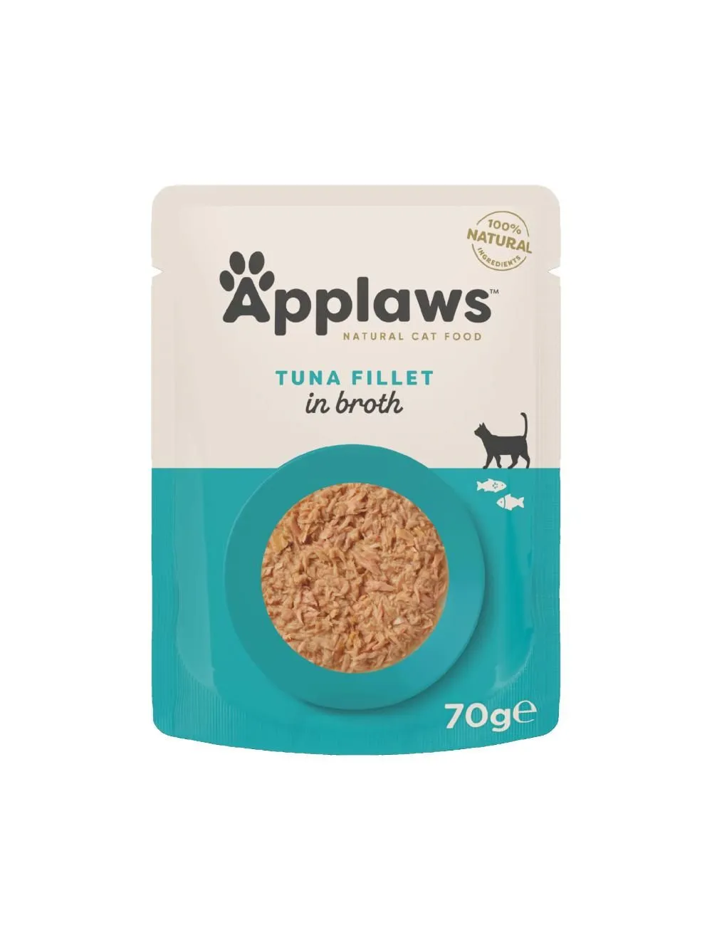 Applaws Kattevådmad Tun 70g sovs (pouch)